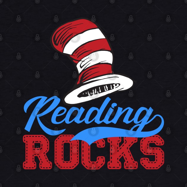 Reading Rocks - Read Across America by lastradaimamo